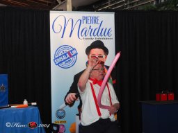 Pierre Mardue im Gleisgarten am 21. April 2024